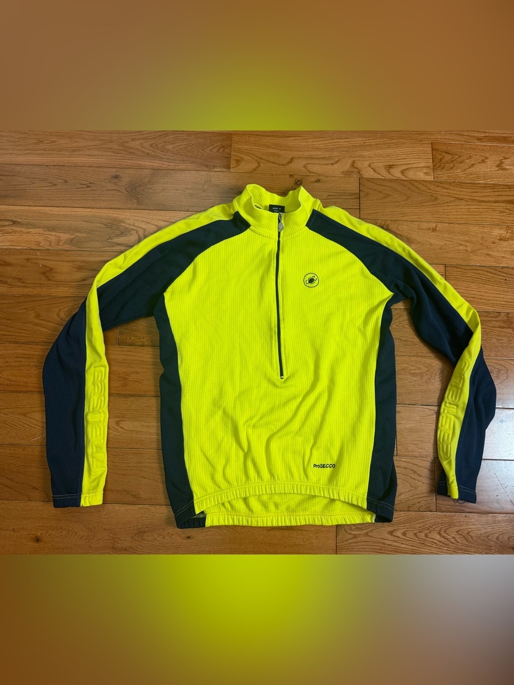 Vintage Castelli Long-Sleeve Cycling Top